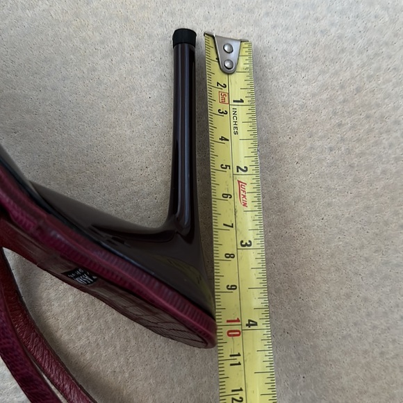 Casadei Tejus King Sangria Heels - Picture 8 of 10